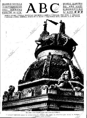 ABC SEVILLA 11-02-1931 página 1