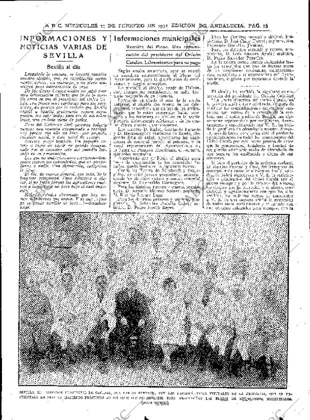ABC SEVILLA 11-02-1931 página 15