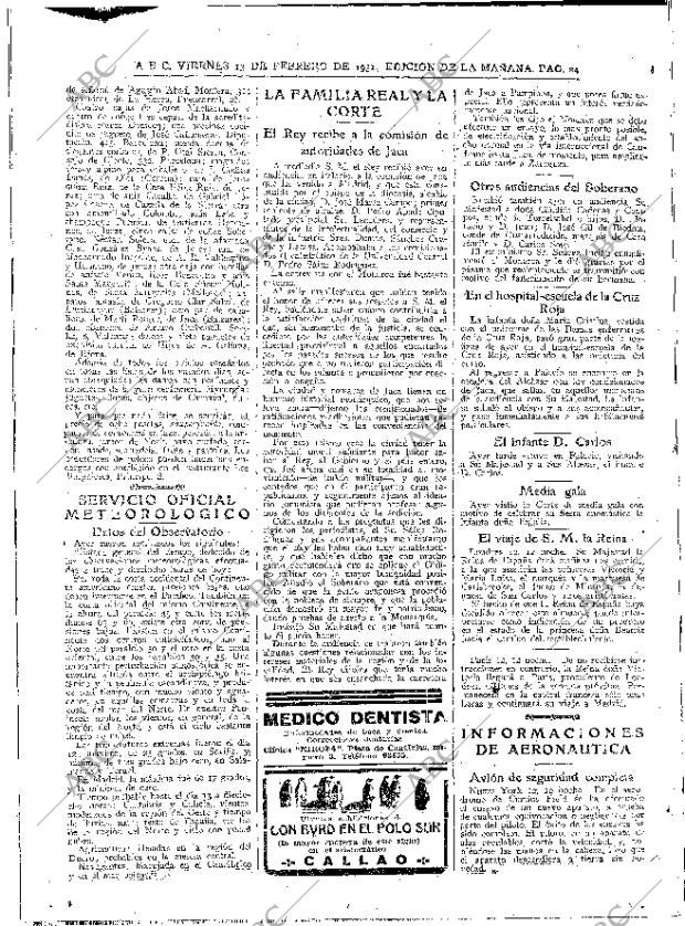 ABC MADRID 13-02-1931 página 24