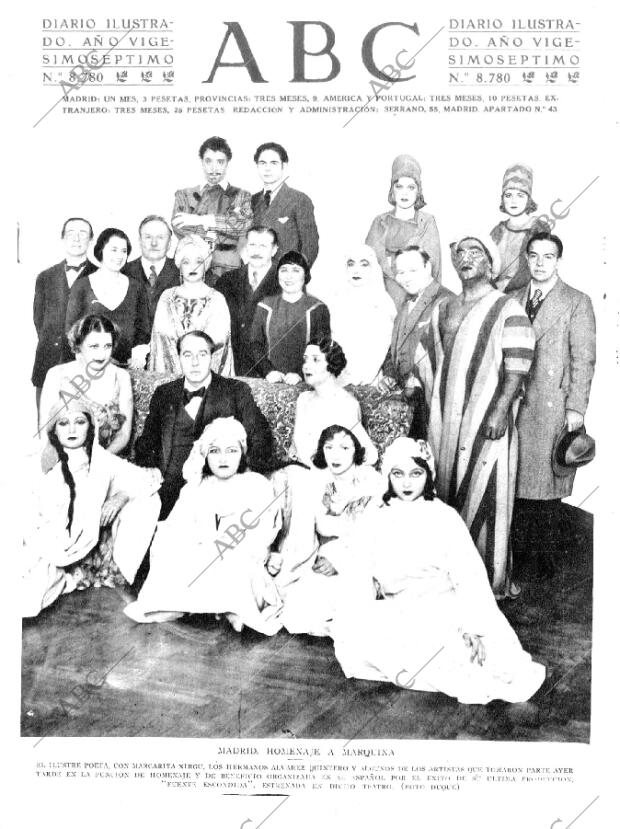 ABC MADRID 14-02-1931 página 1