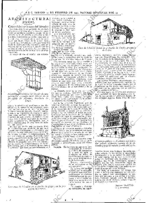 ABC MADRID 14-02-1931 página 23
