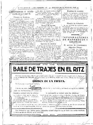 ABC MADRID 14-02-1931 página 34