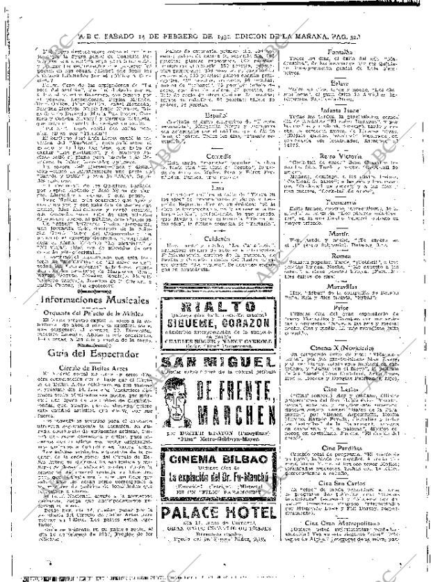 ABC MADRID 14-02-1931 página 52