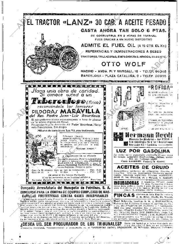 ABC MADRID 14-02-1931 página 62