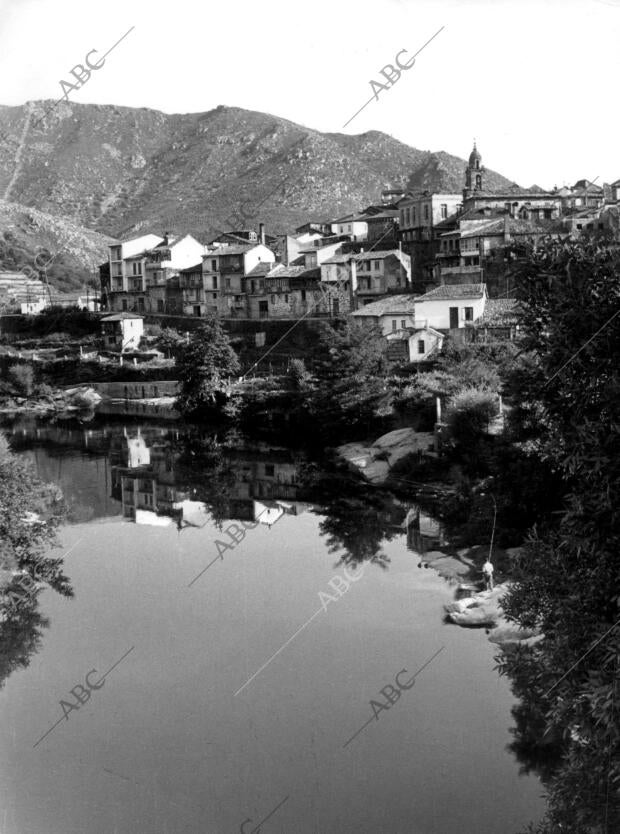 Vista parcial del pueblo de Ribadavia