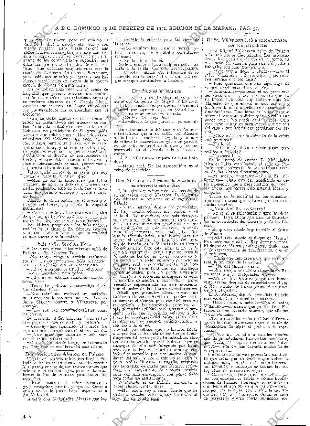 ABC MADRID 15-02-1931 página 33