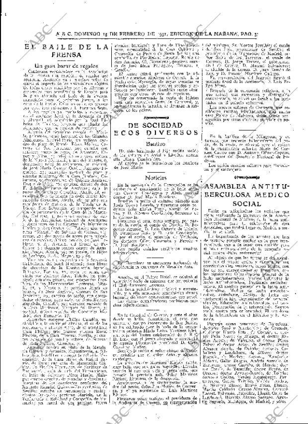 ABC MADRID 15-02-1931 página 39