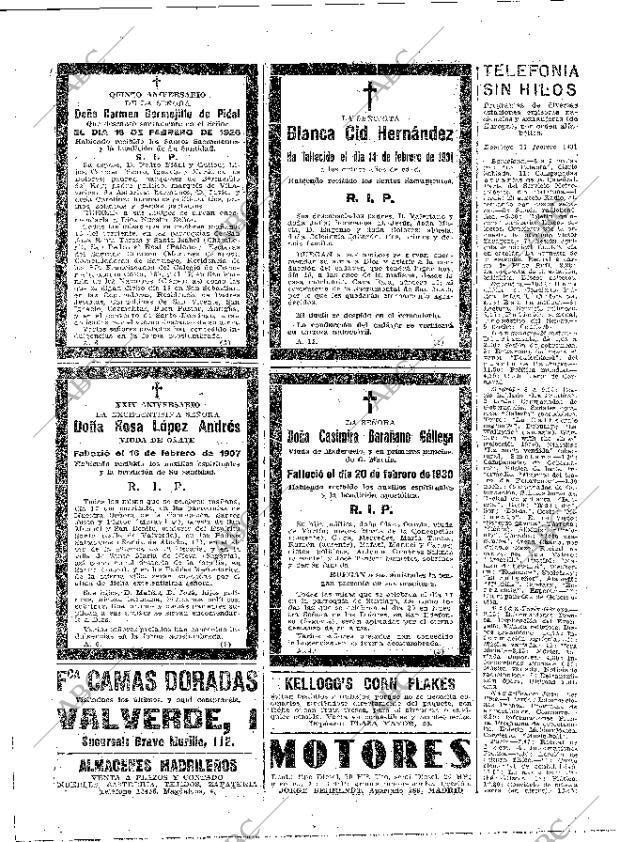 ABC MADRID 15-02-1931 página 68
