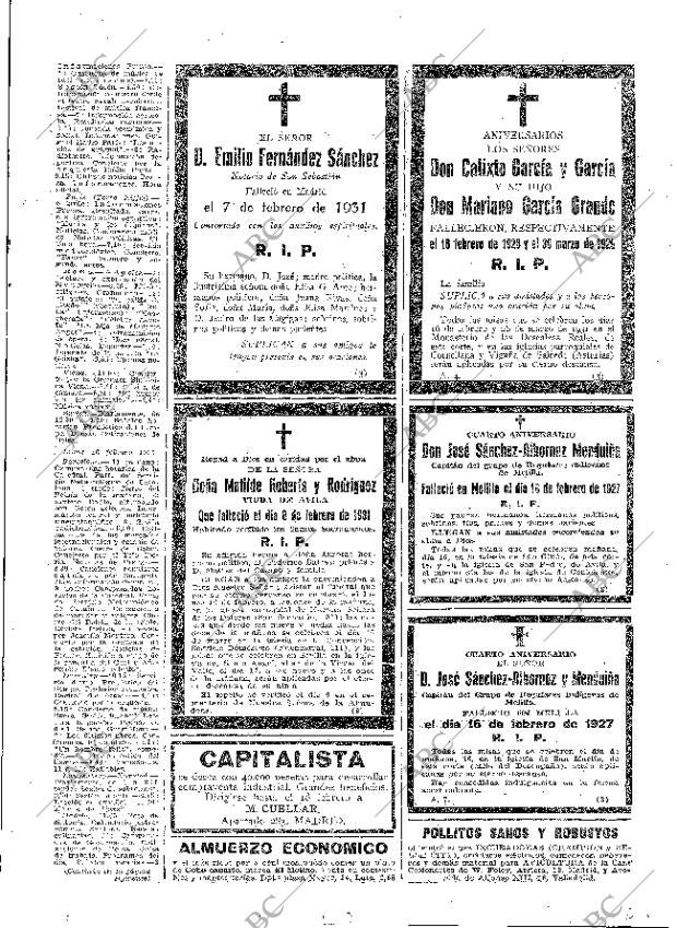 ABC MADRID 15-02-1931 página 69