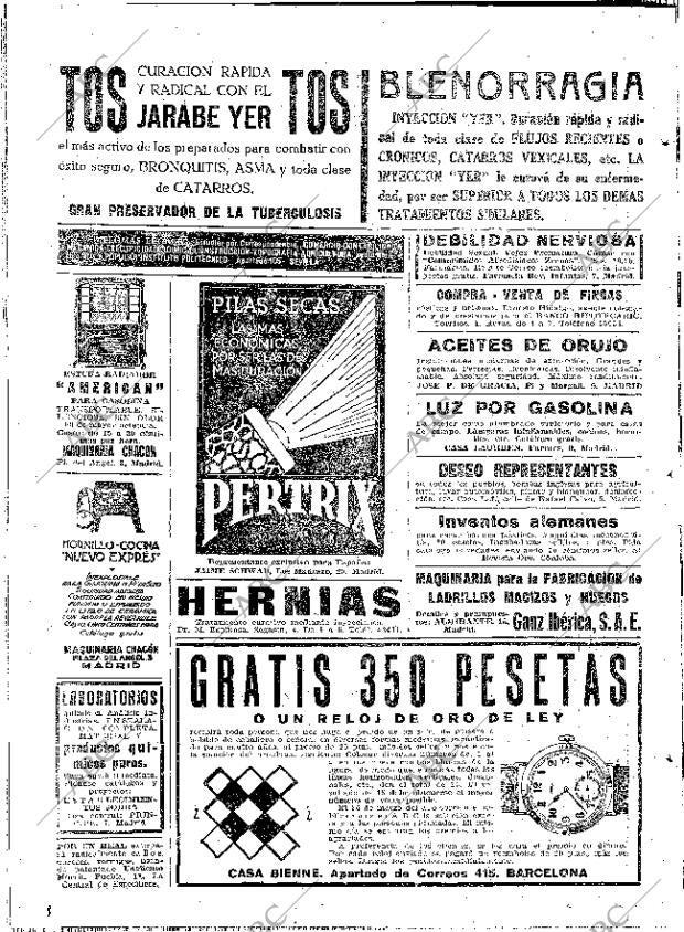 ABC MADRID 21-02-1931 página 2