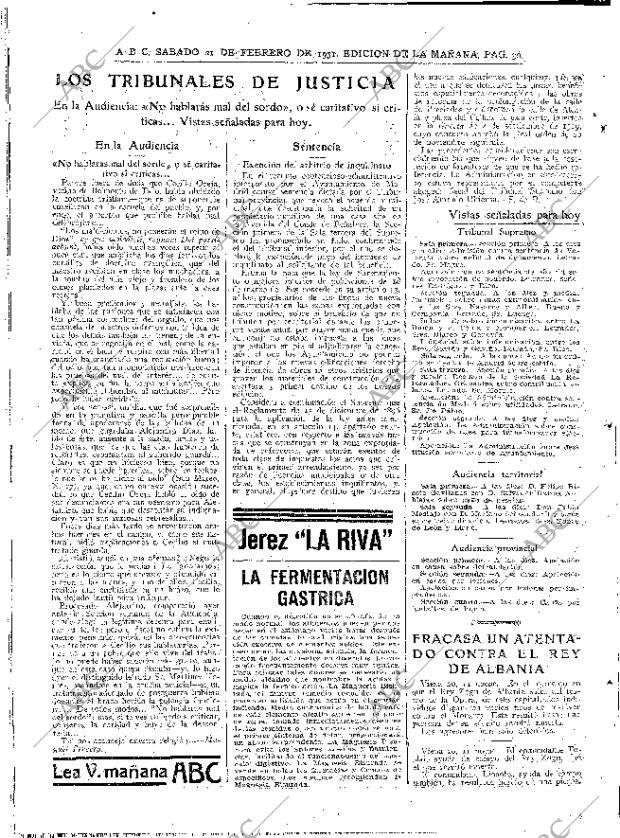 ABC MADRID 21-02-1931 página 30