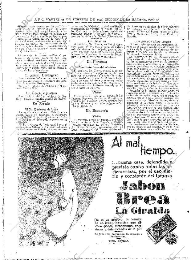 ABC MADRID 24-02-1931 página 28