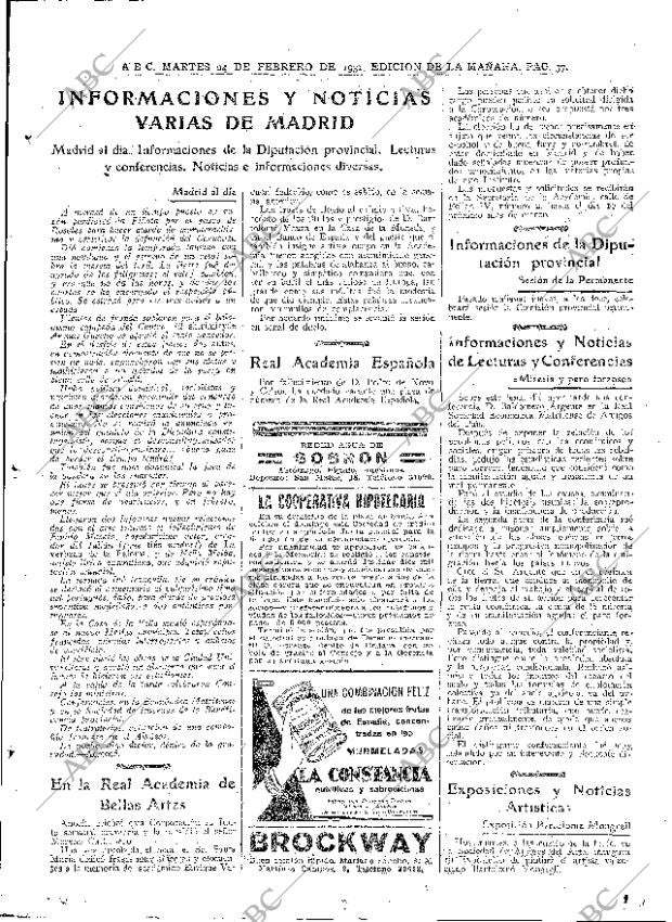 ABC MADRID 24-02-1931 página 37