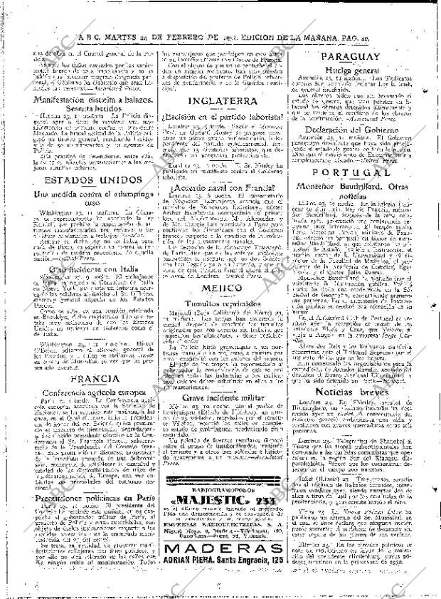 ABC MADRID 24-02-1931 página 40