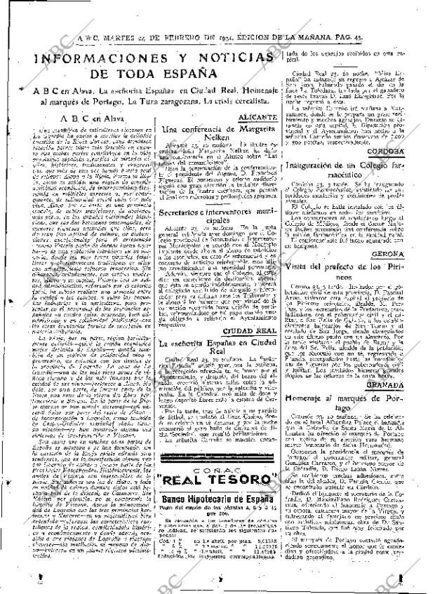 ABC MADRID 24-02-1931 página 43