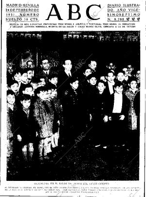 ABC SEVILLA 24-02-1931 página 1