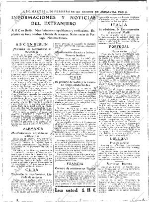 ABC SEVILLA 24-02-1931 página 32
