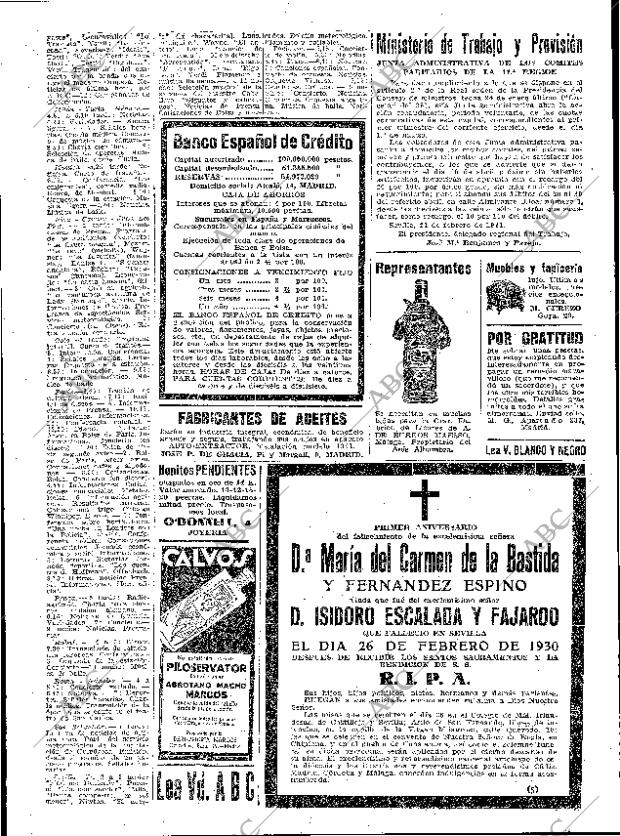 ABC SEVILLA 25-02-1931 página 45