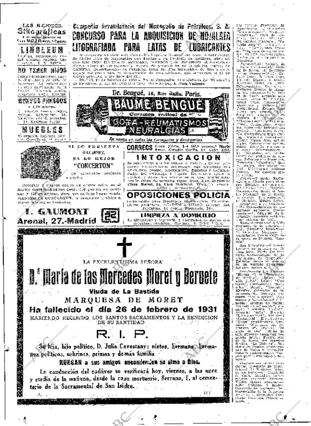 ABC MADRID 27-02-1931 página 51