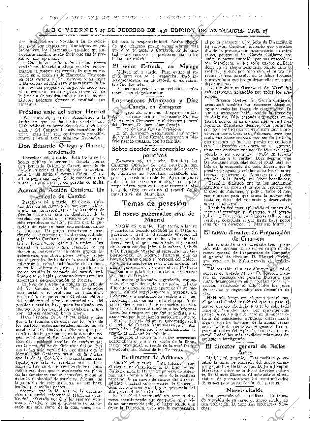 ABC SEVILLA 27-02-1931 página 27