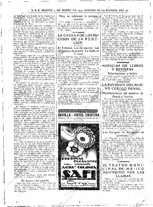 ABC MADRID 03-03-1931 página 30