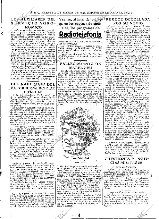 ABC MADRID 03-03-1931 página 41