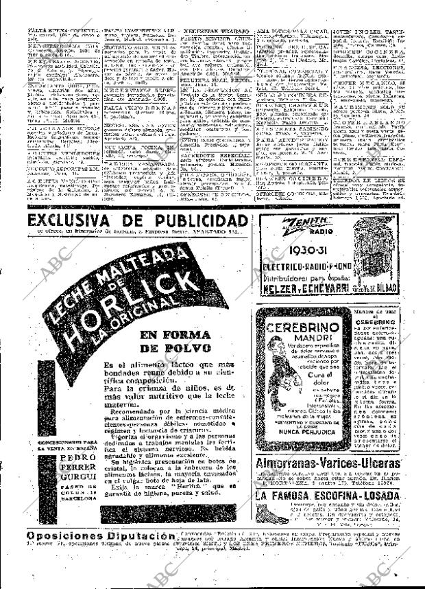 ABC MADRID 03-03-1931 página 63