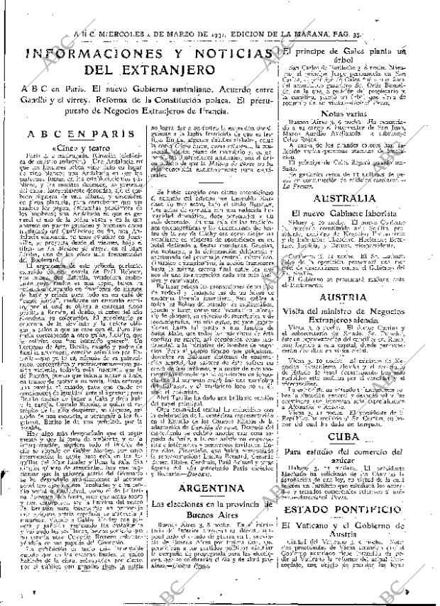 ABC MADRID 04-03-1931 página 35