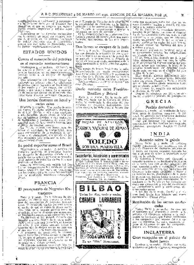 ABC MADRID 04-03-1931 página 36