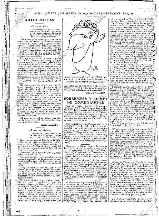 ABC MADRID 05-03-1931 página 23