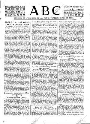 ABC MADRID 05-03-1931 página 25