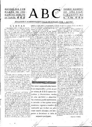 ABC MADRID 05-03-1931 página 3