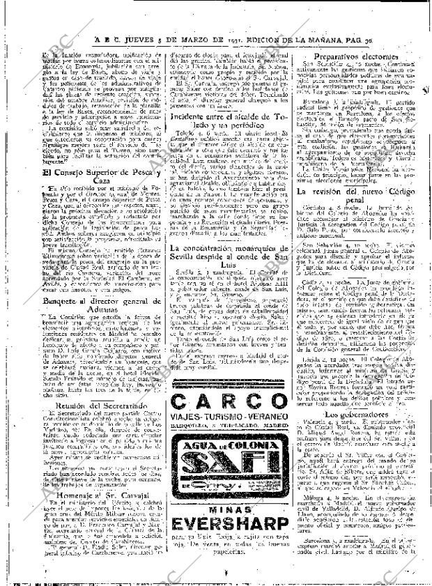 ABC MADRID 05-03-1931 página 30