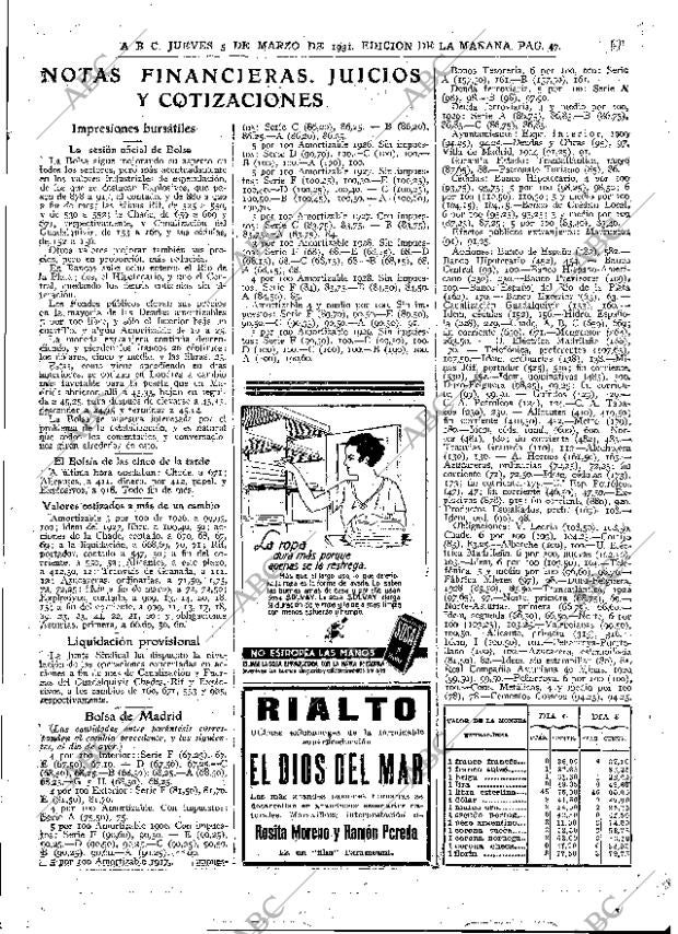 ABC MADRID 05-03-1931 página 47
