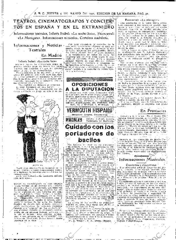 ABC MADRID 05-03-1931 página 50