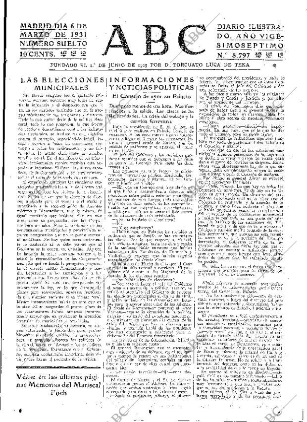 ABC MADRID 06-03-1931 página 17