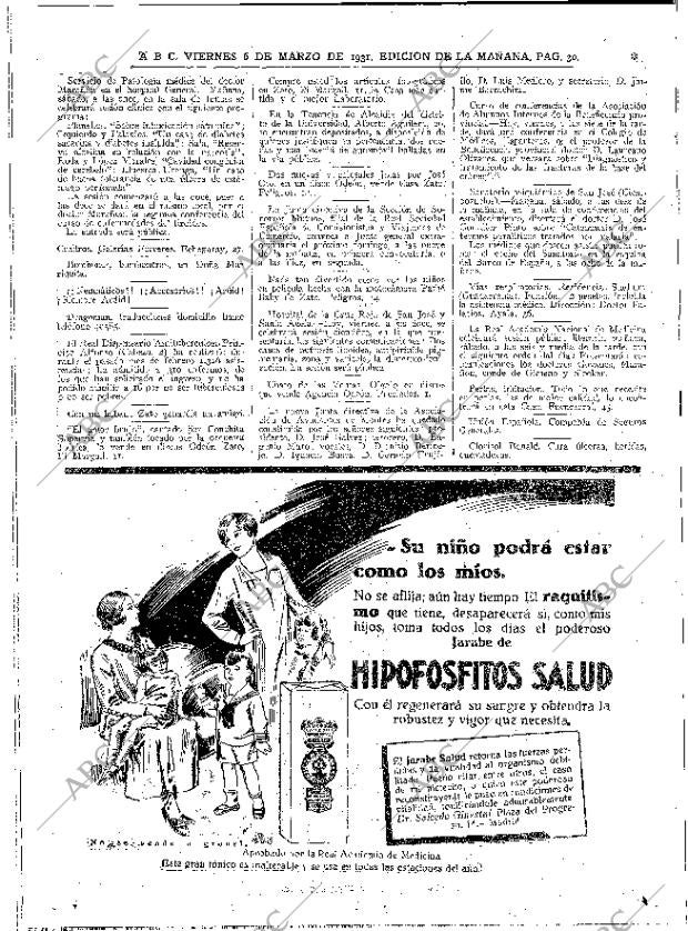ABC MADRID 06-03-1931 página 30