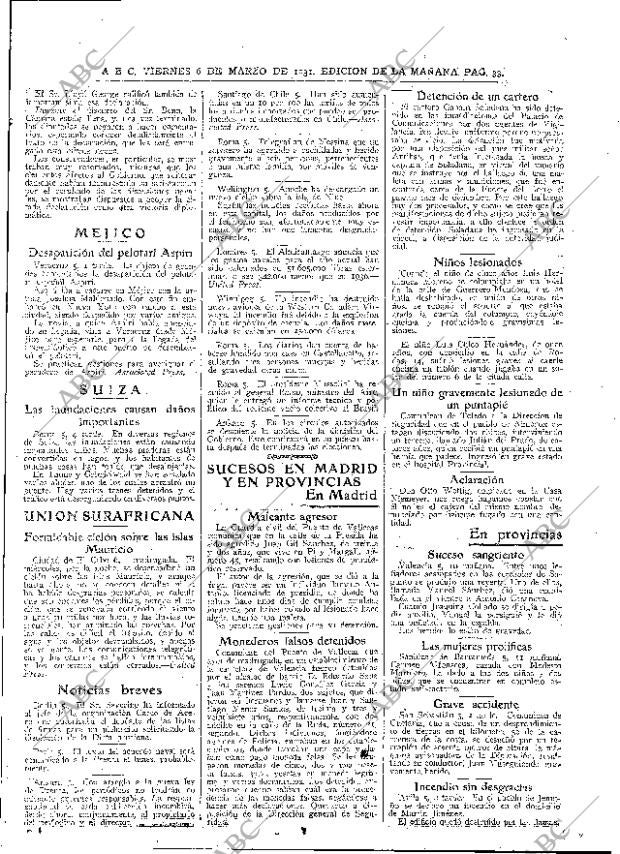 ABC MADRID 06-03-1931 página 33