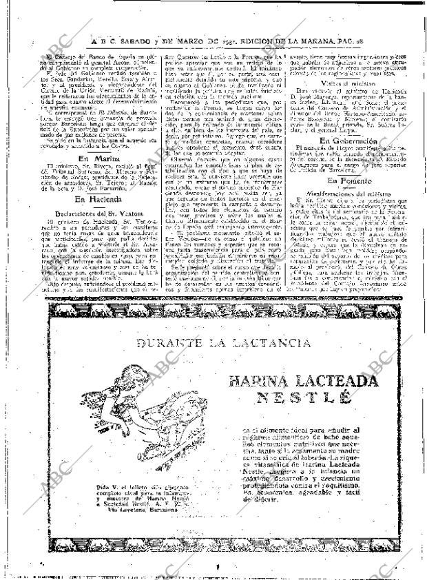 ABC MADRID 07-03-1931 página 28