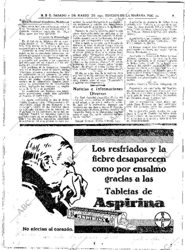 ABC MADRID 07-03-1931 página 40