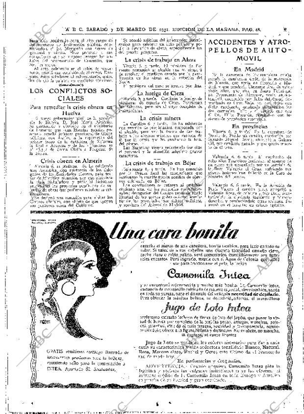 ABC MADRID 07-03-1931 página 48