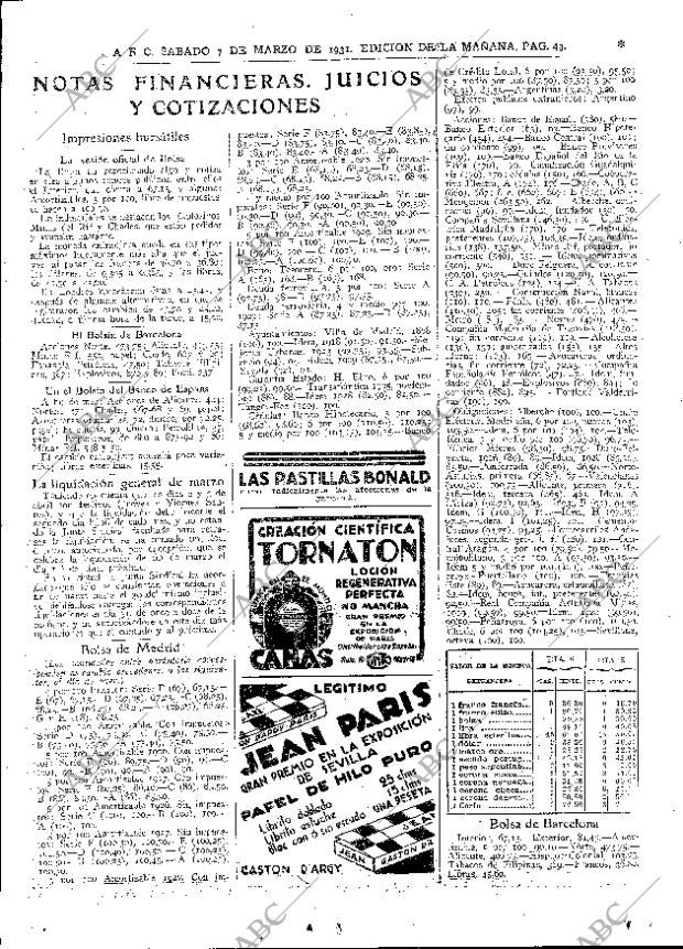 ABC MADRID 07-03-1931 página 49
