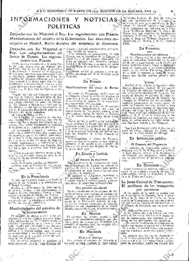 ABC MADRID 08-03-1931 página 3