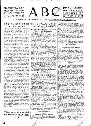 ABC MADRID 10-03-1931 página 23