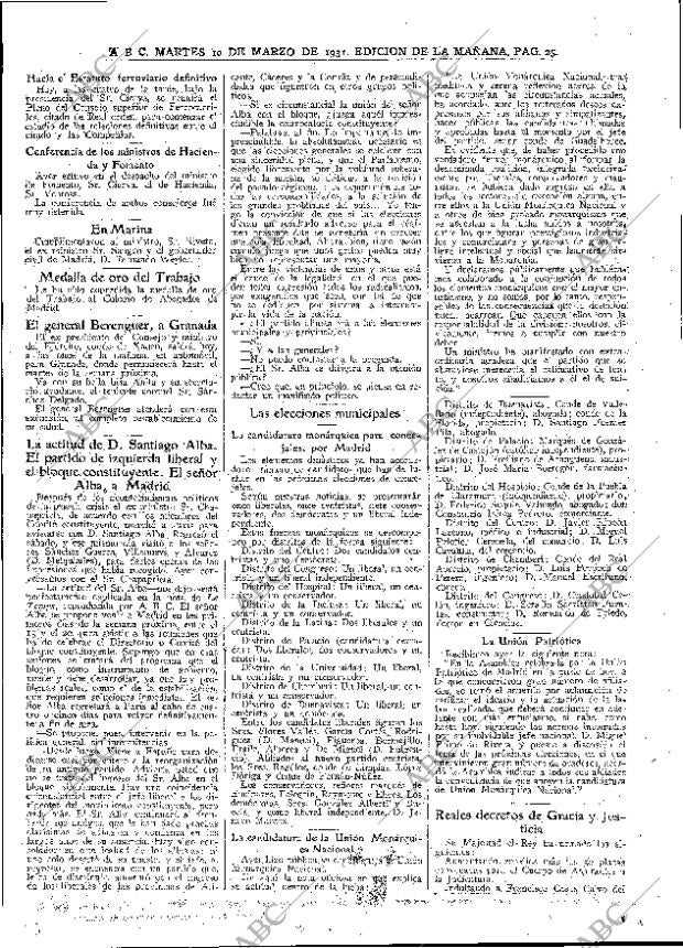 ABC MADRID 10-03-1931 página 25