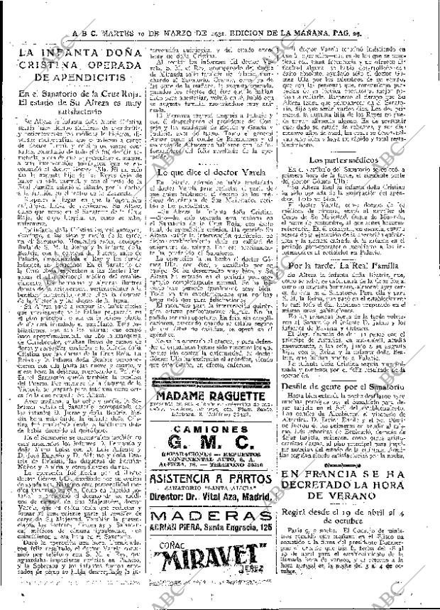 ABC MADRID 10-03-1931 página 29