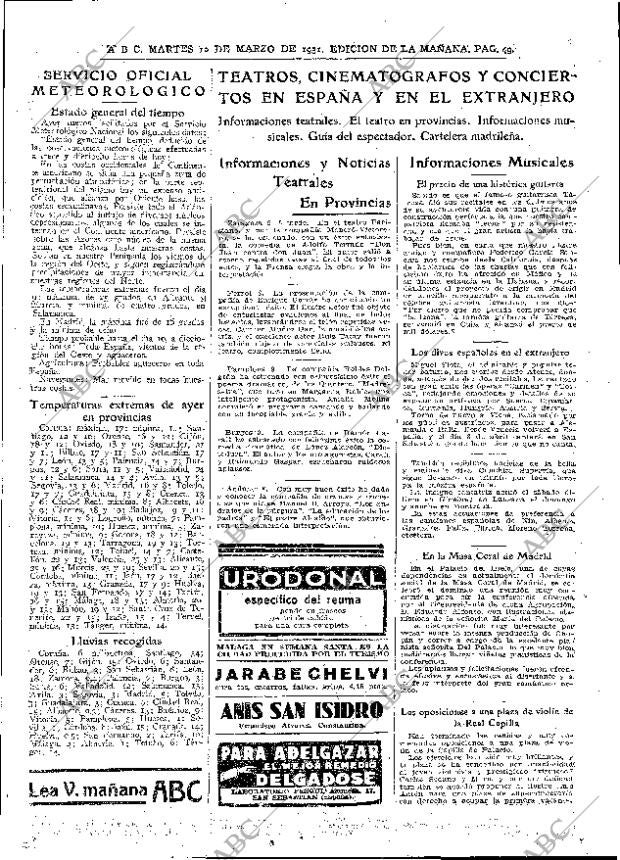 ABC MADRID 10-03-1931 página 49