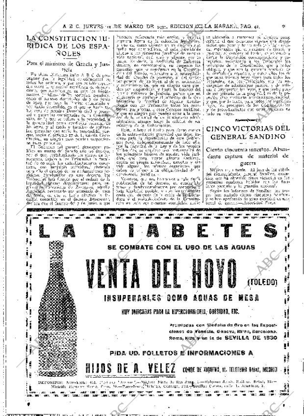 ABC MADRID 12-03-1931 página 42