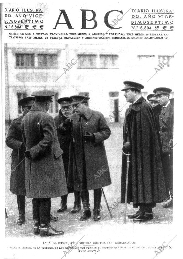 ABC MADRID 14-03-1931 página 1