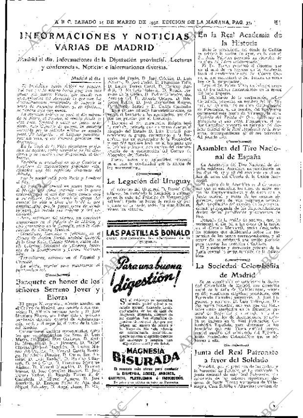 ABC MADRID 14-03-1931 página 37